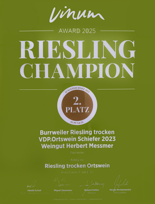 2023 Burrweiler Riesling Schiefer trocken